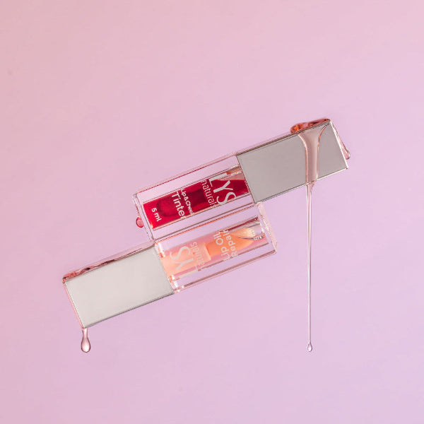 GLOW Face Oil Serum + Lip Tinter + Lip Oil Bundle with FREE Lip Pouch