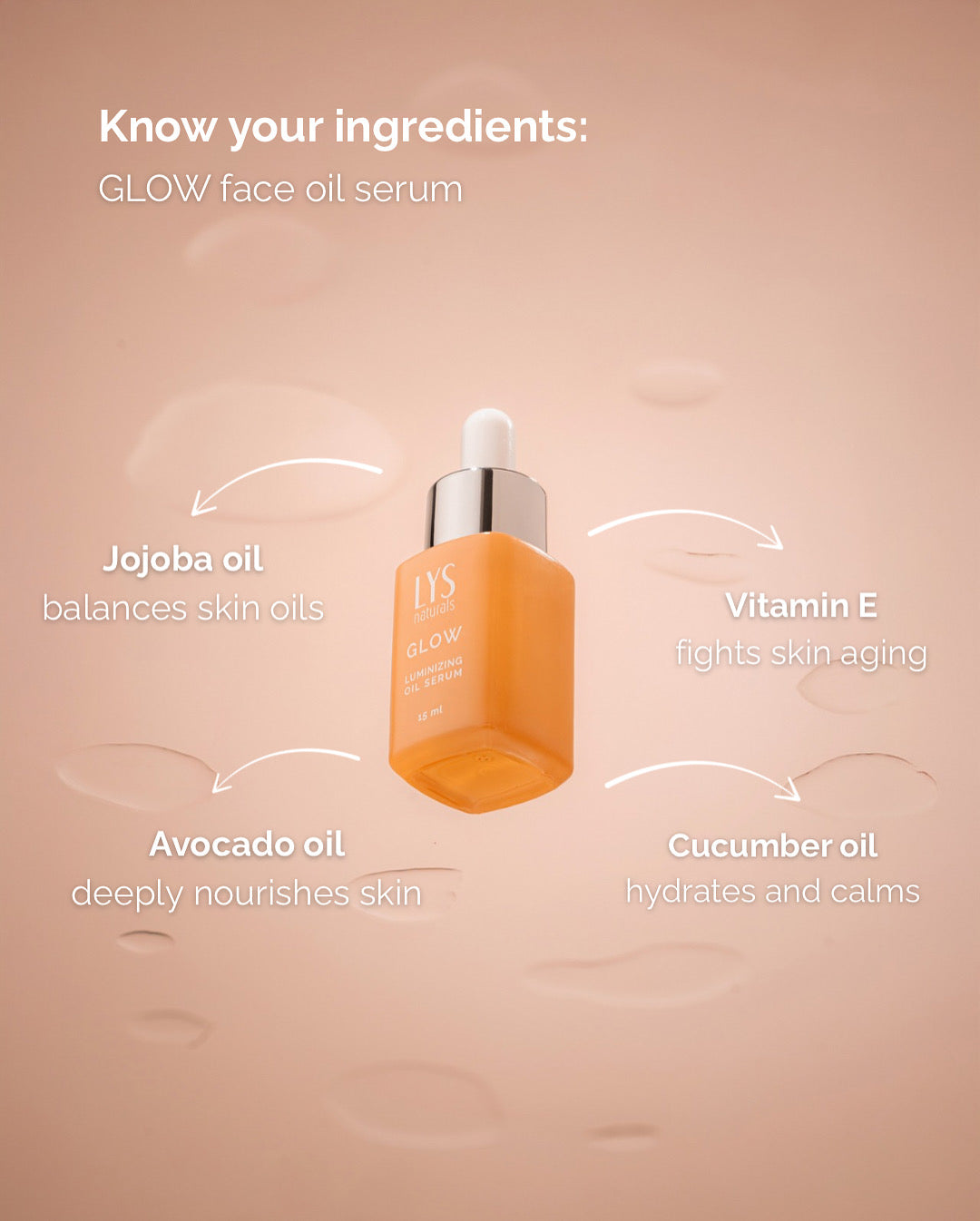 Glow Luminizing Face Oil Serum 15 ML