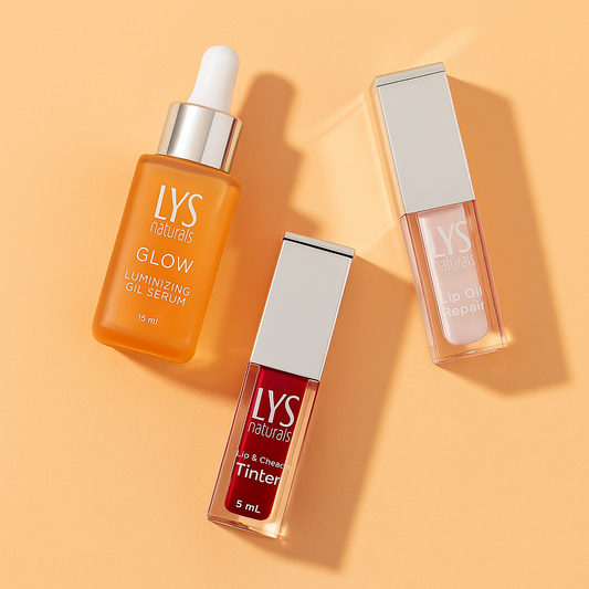 GLOW Face Oil Serum + Lip Tinter + Lip Oil Bundle